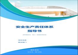 安全生產(chǎn)責任體系建立指導(dǎo)書docx