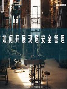 如何開展現(xiàn)場安全管理丨63頁pptx