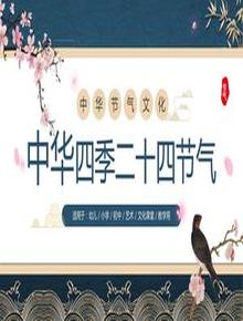 中國(guó)風(fēng)中華二十四節(jié)氣pptx