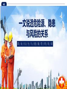 一文說透重大危險源、隱患和風險間的關系（45頁）pptx