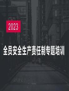 2023全員安全生產(chǎn)責(zé)任制專(zhuān)題培訓(xùn)（48頁(yè)）pptx